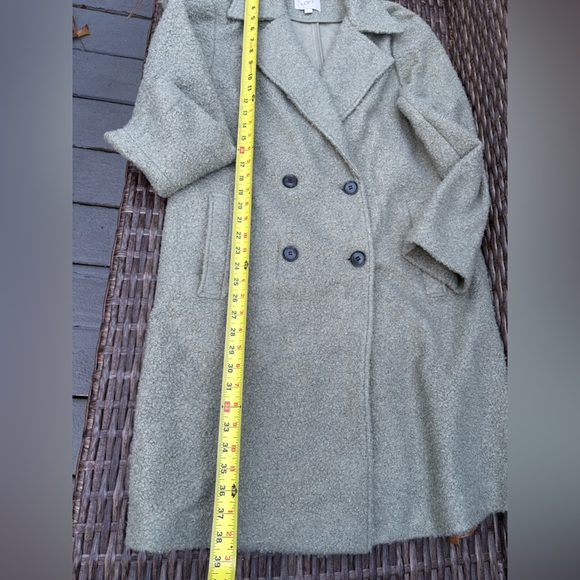 LOFT Softened Double Breasted Coat - size medium - Picture 8 of 11